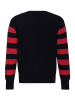 King Kerosin King Kerosin Strickpullover Speedway Racers in schwarz