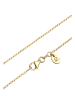 Elli Halskette 925 Sterling Silber Tropfen in Gold