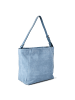 Liebeskind Berlin Chudy Schultertasche M Leder 36 cm blue denim suede