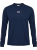 Hummel T-Shirt "Pulse Piping T-Shirt Longsleeve" in Blau