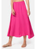 PM SELECTED Musselin Maxi Rock in Pink