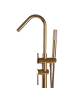 Beliani Wannenarmaturen VICTORIA in Kupfer - (W) 21 x (H) 115 x (L) 21 cm