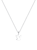 Elli DIAMONDS  Halskette 925 Sterling Silber Engel in Weiß