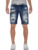 Cipo & Baxx Herren Regular Fit Shorts Stonewashed in Blue