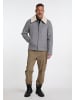 DreiMaster Vintage Herren Übergangsjacke Aus Wollgemisch in Grau Melange