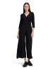 CARTOON Jumpsuit mit weitem Bein in Schwarz