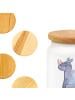 Mr. & Mrs. Panda Teedose Einhorn Nashorn mit Spruch in Weiß