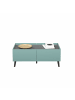 ebuy24 Couchtisch Melton Blau 110 x 60 cm