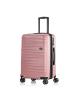 Pack Easy Mena 4 Rollen Trolley 64 cm mit Dehnfalte in pink