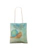 Mr. & Mrs. Panda Tote Bag Schnecke Sir Design mit Spruch in Weiß