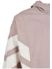 Urban Classics Urban Classics Damen Girls Crinkle Batwing Jacket in duskrose/whitesand