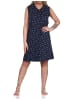 NORMANN Achselträger Nachthemd Strandkleid - 73462 in marine