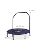 relaxdays Trampolin in Lila - Ø 102 cm