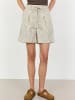 Levete Room Shorts LR-LUCILLA 2 in L895C - CHOCOLATE COMBI