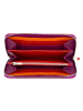 DuDu Mauritius Geldbörse Leder 19 cm fuchsia