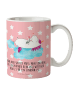 Mr. & Mrs. Panda Kindertasse Einhorn Verliebt mit Spruch in Rot Pastell