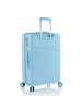 Heys Pastel 4 Rollen Kofferset 3-teilig mit Dehnfalte blue