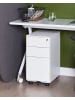 Beliani Büroschränke BOLSENA in Weiß - (W) 30 x (H) 60 x (L) 45 cm
