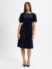 Marie Lund Kleid in marine - 0002