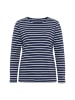 LAURASØN Langarmshirt in marine