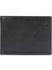 Esquire Eco Geldbörse III Leder 12 cm schwarz