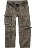 Brandit Kinder Cargohose "Kids Pure Vintage Pants" in Grün