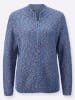 WITT WEIDEN Strickjacke in mittelblau-meliert