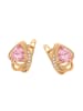grassland Women Earrings in Rose Gold Pink
