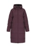 Schmuddelwedda Damen Wintermantel in Dunkelviolett