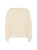 faina Damen Strickjacke in WOLLWEISS