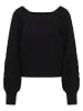 faina Damen Strickpullover in Schwarz