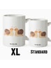 Mr. & Mrs. Panda XL Tasse Schnecken Liebe ohne Spruch in Weiß