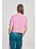 Urban Classics Cropped T-Shirts in coolpink