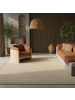KADIMA DESIGN Teppich Outdoor Waschbar Einfarbig DAFNE Strapazierfähig OEKO-TEX in Beige