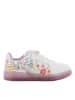 Disney Frozen Sneaker mit Frozen Elsa Motiv, in Weiss-Lila - mit Klettverschluss