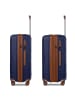 Farmhood Eco Edition 02 4 Rollen Kofferset 3-teilig mit Dehnfalte navy
