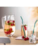 like. by Villeroy & Boch Glas-Trinkhalm Set 4tlg. Artesano Beverages in bunt