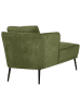 Beliani Chaiselongue ARTHEZE in Grün/Schwarz - (W) 148 x (H) 70 x (L) 64 cm