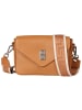 Florence Florence Umhängetasche Leder hellbraun ca. 22cm