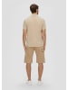 s.Oliver Polo-Shirt kurzarm in Beige