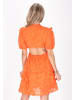 IZIA Women Dress in orange