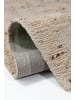 KADIMA DESIGN Flachgewebe-Teppich Handgewebt ELIN Geometrisch 65% Wolle Pflegeleicht in Natur