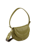 DuDu Schultertasche Leder 22 cm in olive