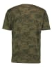 OS-Trachten T-Shirt Turwe in khaki/schlamm