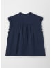 s.Oliver Bluse kurzarm in Blau