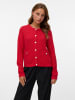 Vero Moda Strickjacke in Ribbon Red