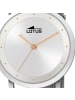 Lotus Analog-Armbanduhr Lotus Trendy silber mittel (ca. 35mm)