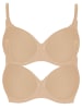 Viania 2er Pack Spacer Bügel BH Carola in nude nude