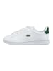 Lacoste Sneaker CARNABY CARNABY in Weiß/Grün