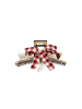 myMo Women Hair Clip in Beige Multicolor